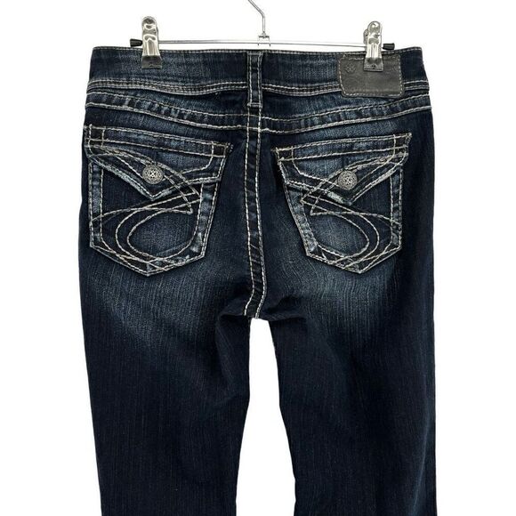 Silver Suki Surplus Flare Bootcut Jeans Size 29/32 - Picture 6 of 12